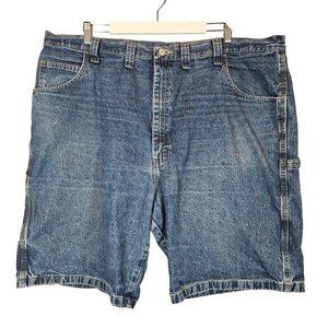 Wrangler Jean Cargo Shorts Mens 44 Carpenter denim work hiking gorpcore outdoor